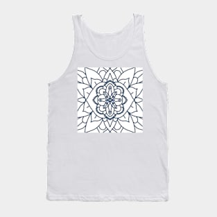 quad boho mandala Tank Top